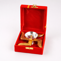 Golden Swastik Diya – Divine Symbol of Prosperity & Light