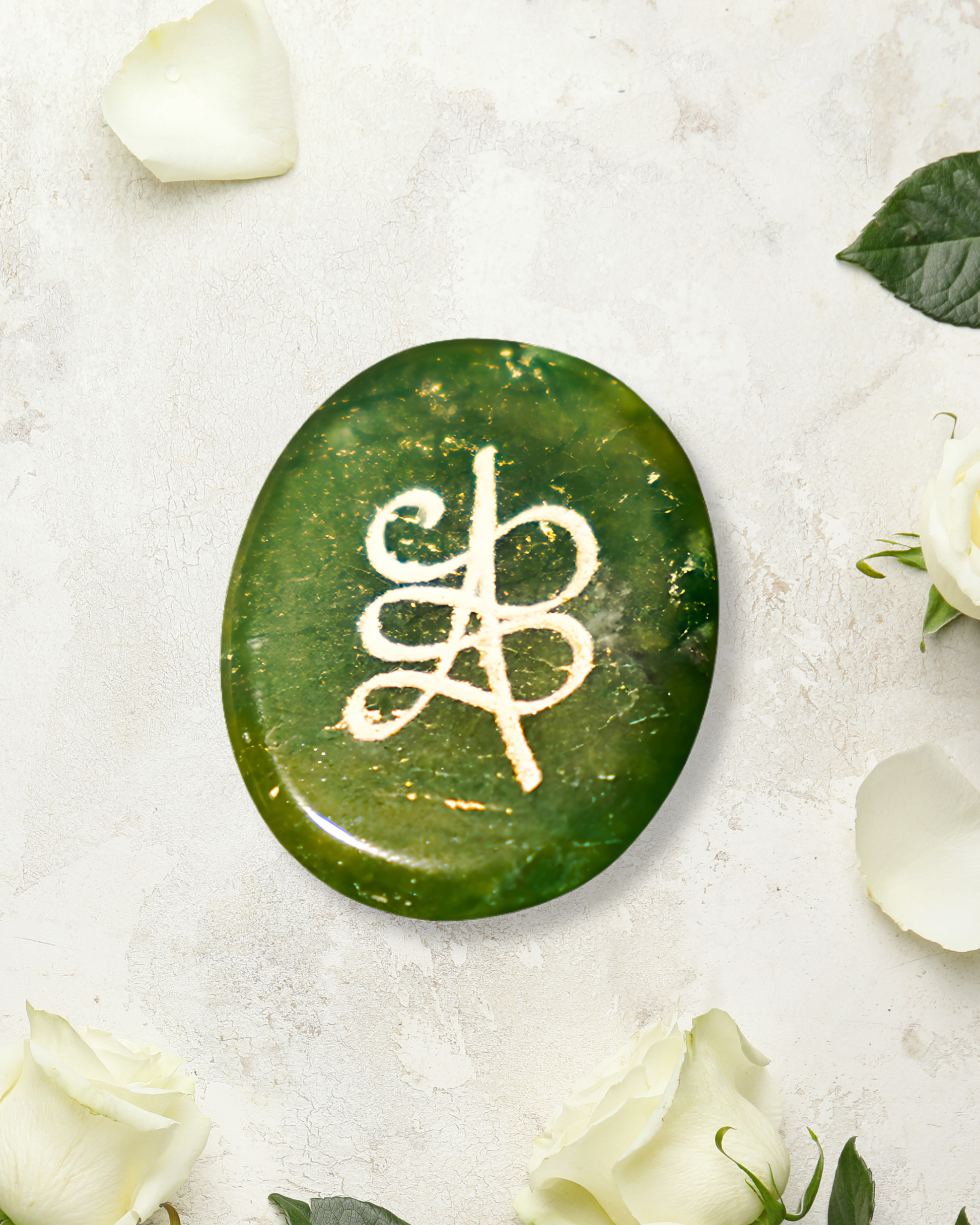 Green Aventurine Zibu Prosperity Stone