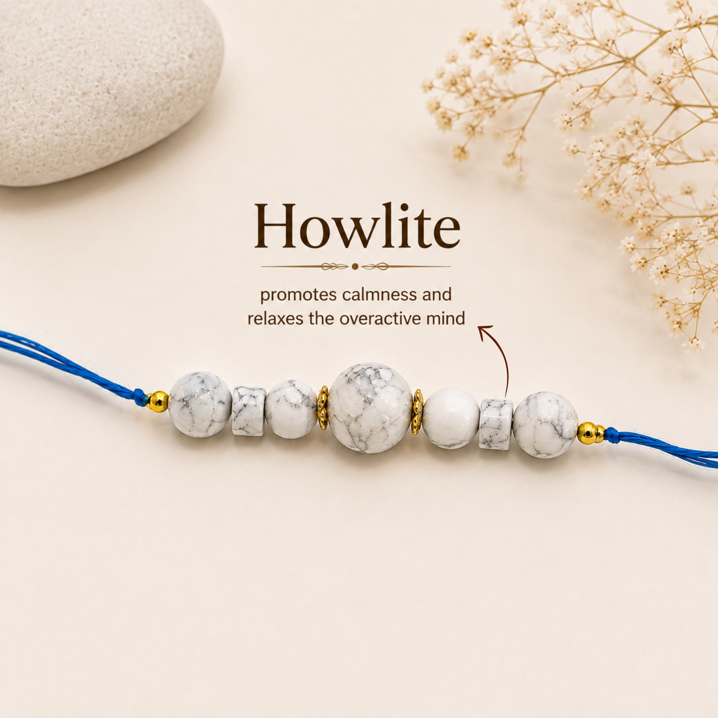 Divine Sutra Crystal Rakhi