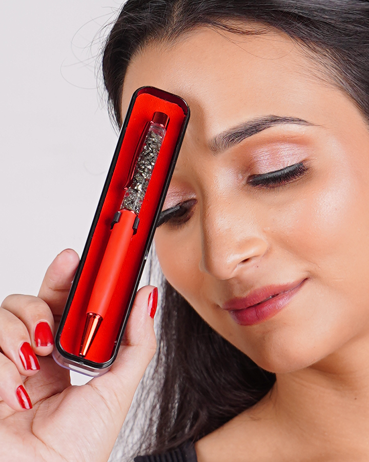 Pyrite Energy Pen – Manifest Success, Wealth & Confidence with Every Word