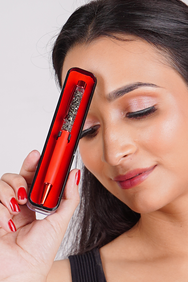 Pyrite Energy Pen – Manifest Success, Wealth & Confidence with Every Word