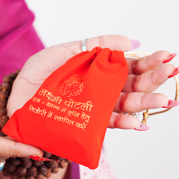 Energized Laxmi Potli – Symbol of Divine Wealth, Prosperity & Fortune