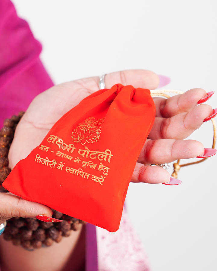 Energized Laxmi Potli – Symbol of Divine Wealth, Prosperity & Fortune