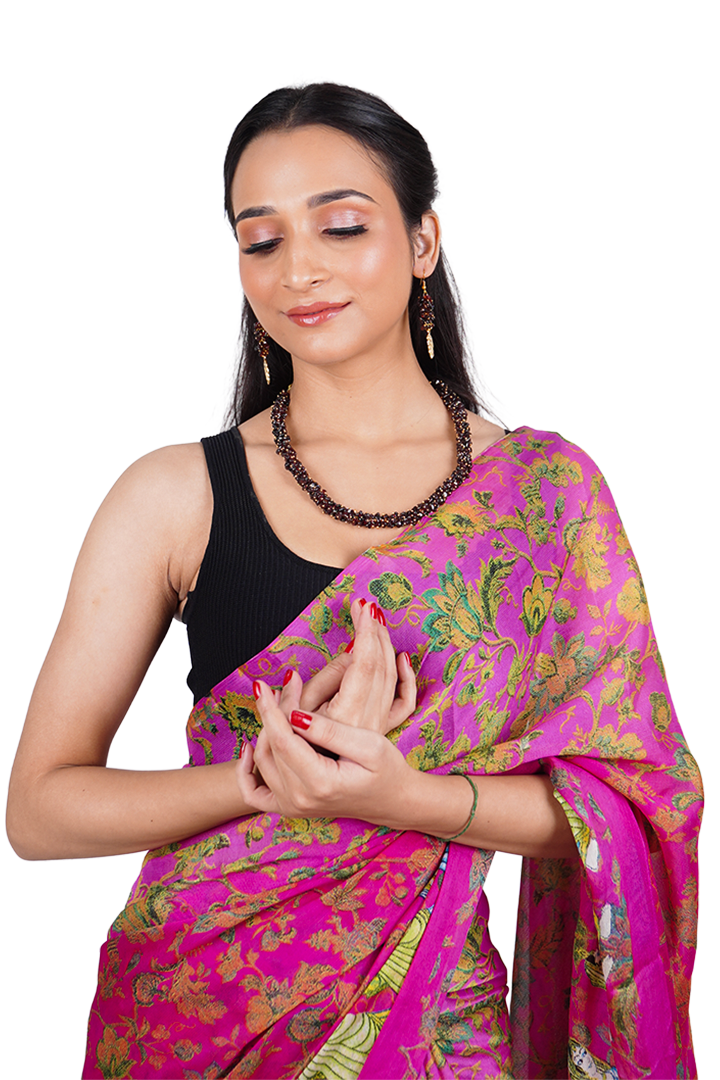 Natural Garnet Necklace with Earrings – Stone of Love, Vitality & Stability