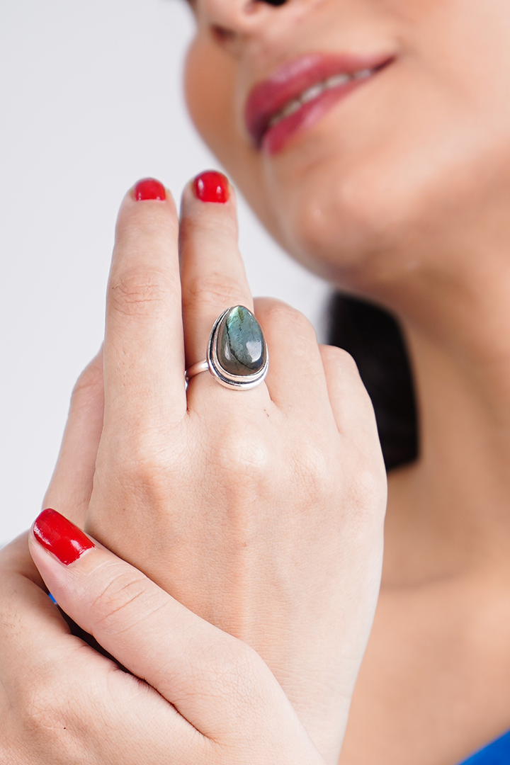 Garnet ring