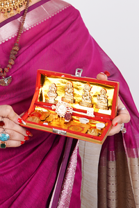 Dhan Lakshmi Kuber Bhandari Yantra Kit – Attract Wealth, Prosperity & Divine Abundance