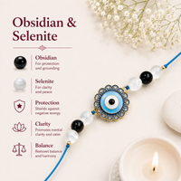 Blue Evil Eye Protection Rakhi