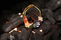Seven Chakra Healing Necklace with Earrings – Balance, Confidence & Creativity