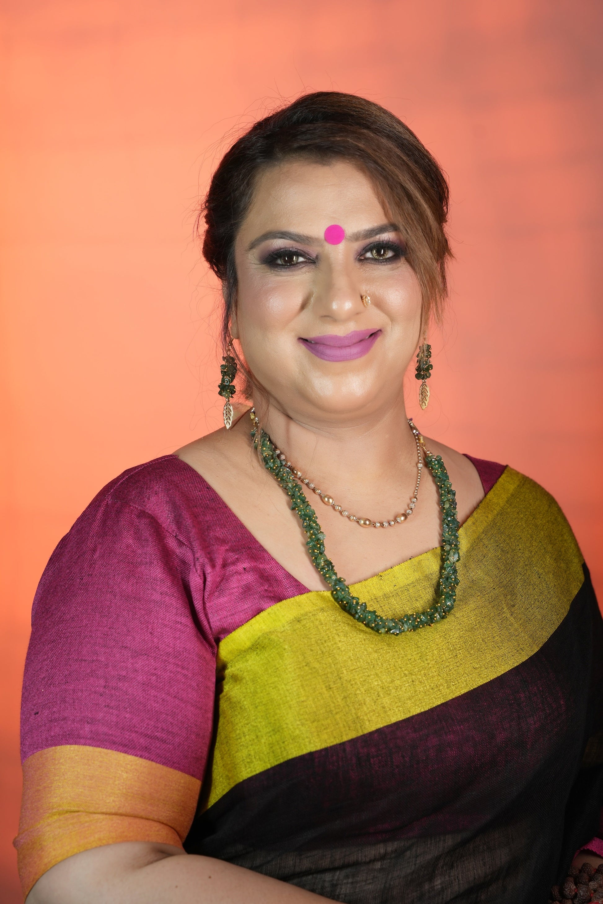 Green Aventurine Necklace with Earrings – Stone of Growth, Creativity & Opportunities