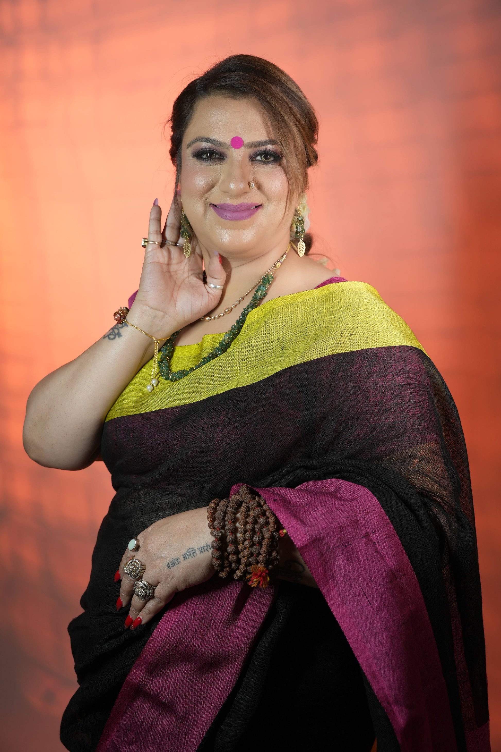 Green Aventurine Necklace with Earrings – Stone of Growth, Creativity & Opportunities