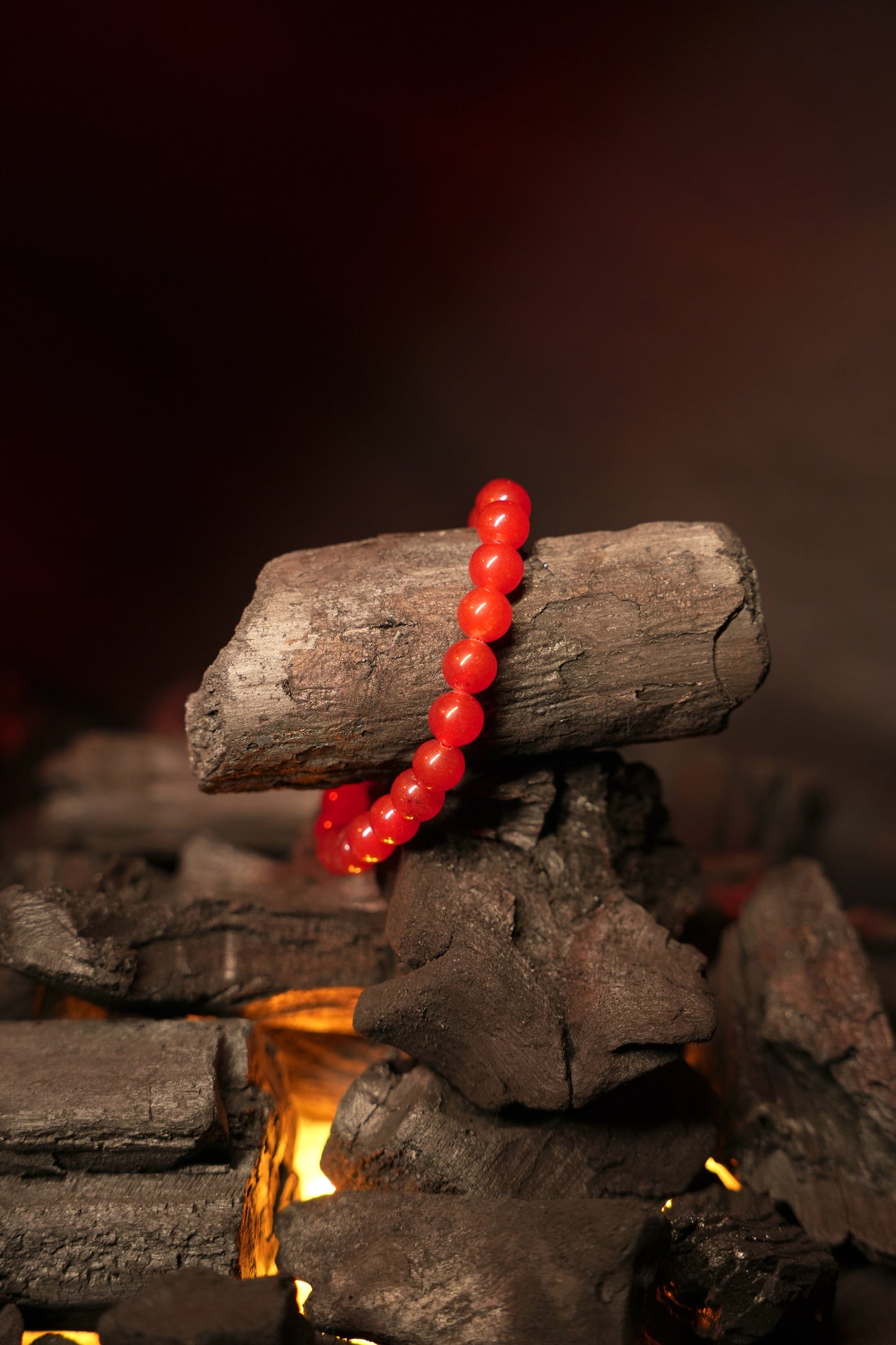 High Energy & Courage: Red Carnelian Motivation Bracelet