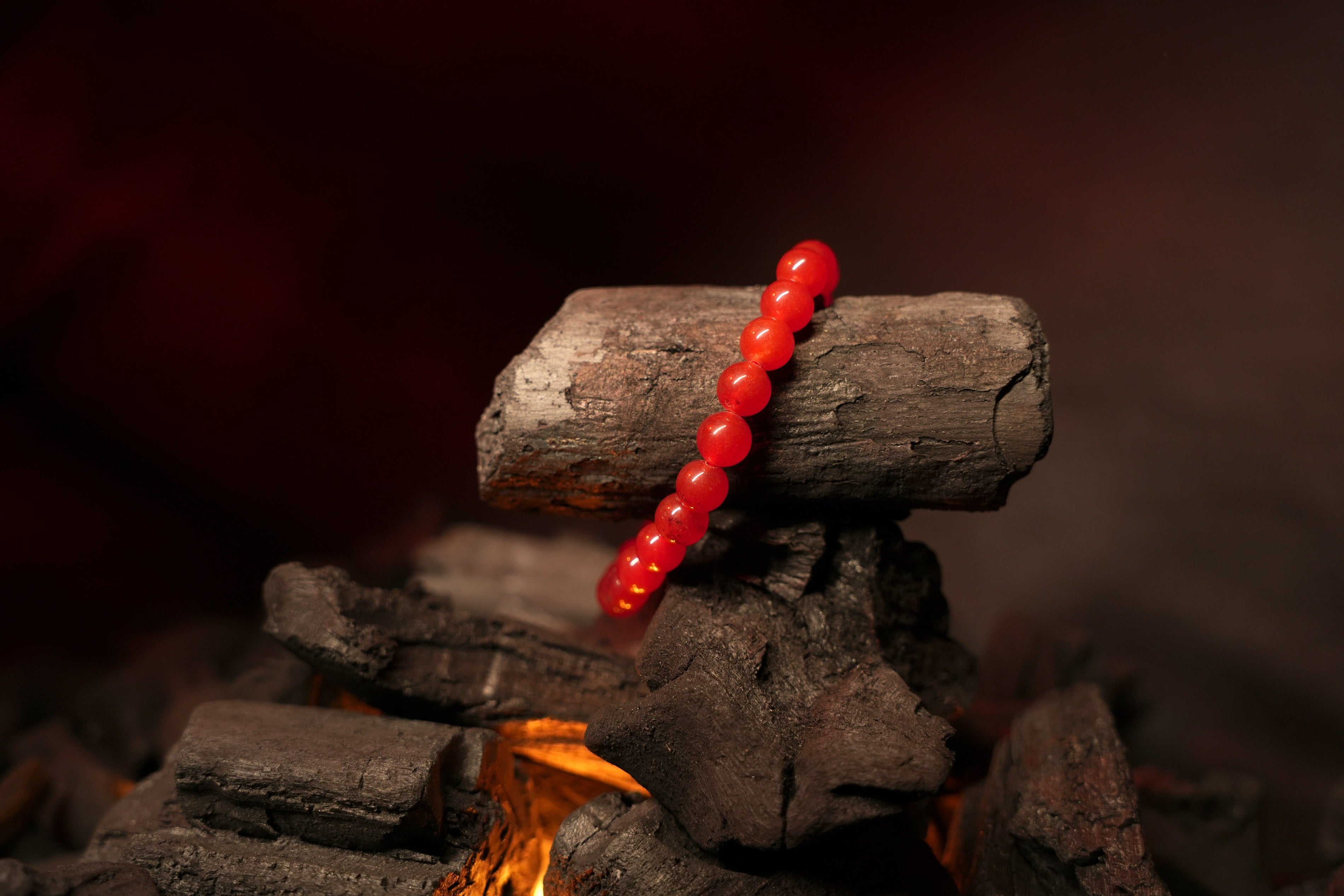 High Energy & Courage: Red Carnelian Motivation Bracelet