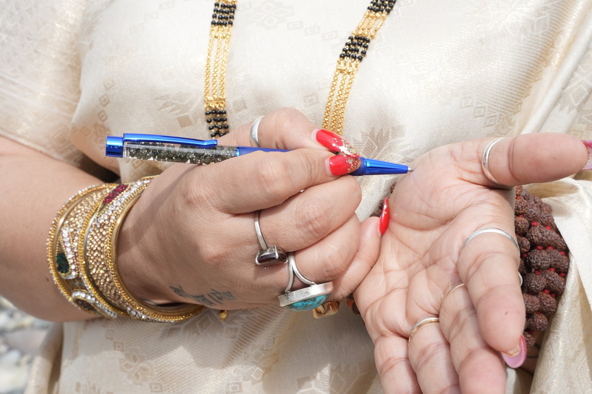 Pyrite Energy Pen – Manifest Success, Wealth & Confidence with Every Word