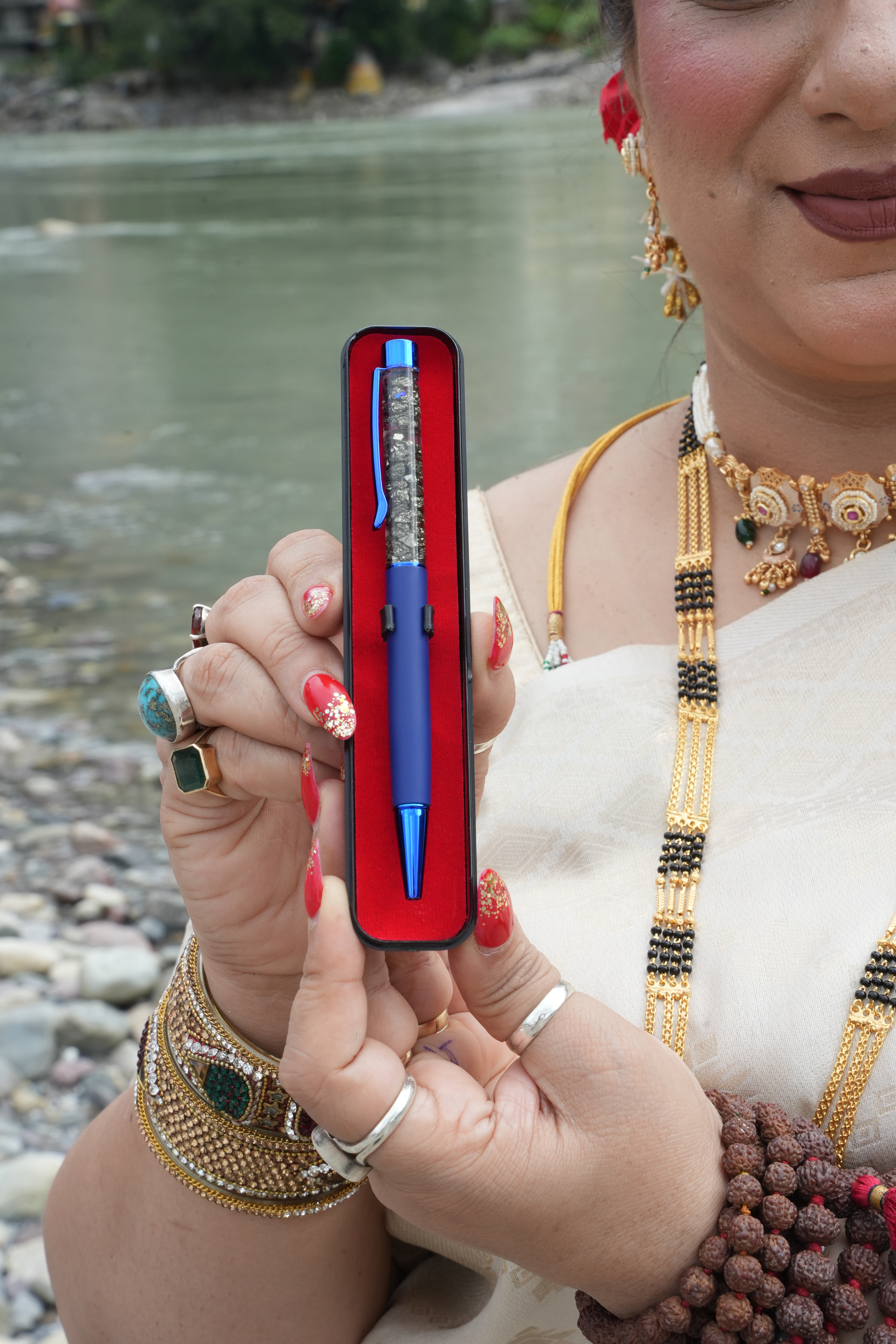 Pyrite Energy Pen – Manifest Success, Wealth & Confidence with Every Word