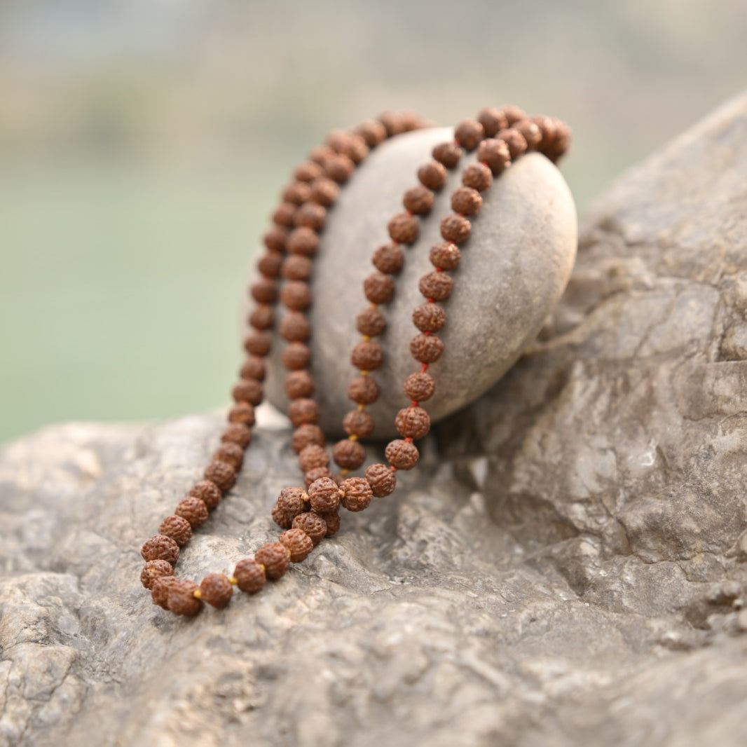 5 Mukhi Rudraksha Mala – Symbol of Peace, Balance & Spiritual Growth